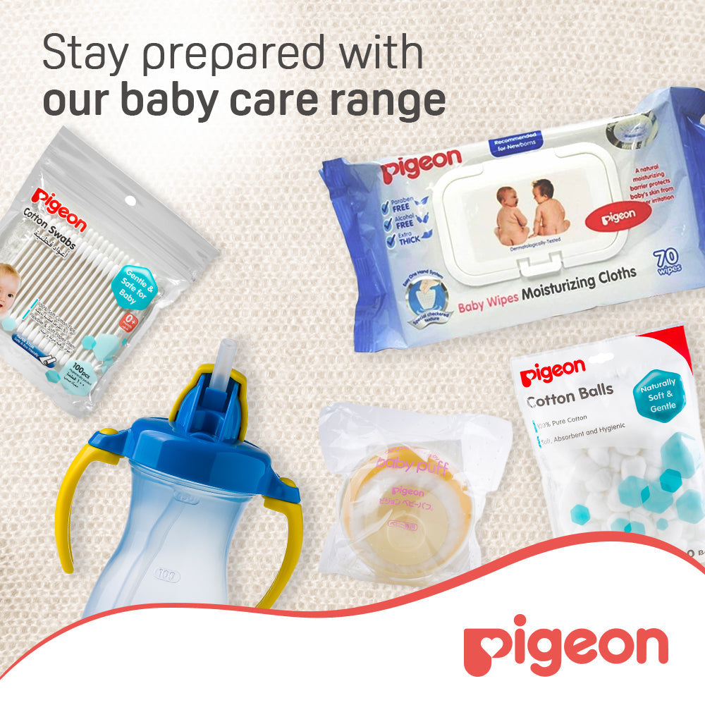 Pigeon Baby Wipes Moisturizing Cloths 70 Sheets Pigeon Yallatoys