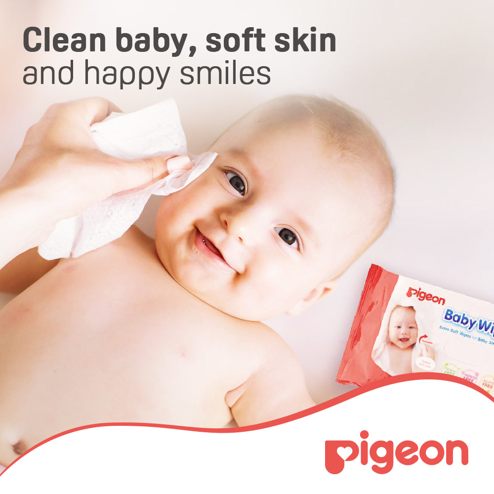 Pigeon Baby Wipes 82S/Refill Pigeon Yallatoys