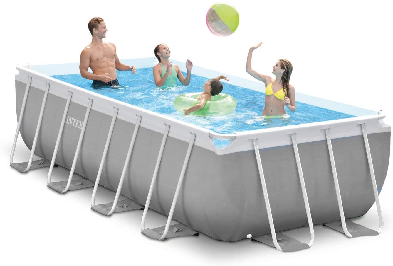 Buy Intex Prism Frame Premium Pool 4m x 2m x 1m (Free Installation in 24hrs) | Yallatoys.com