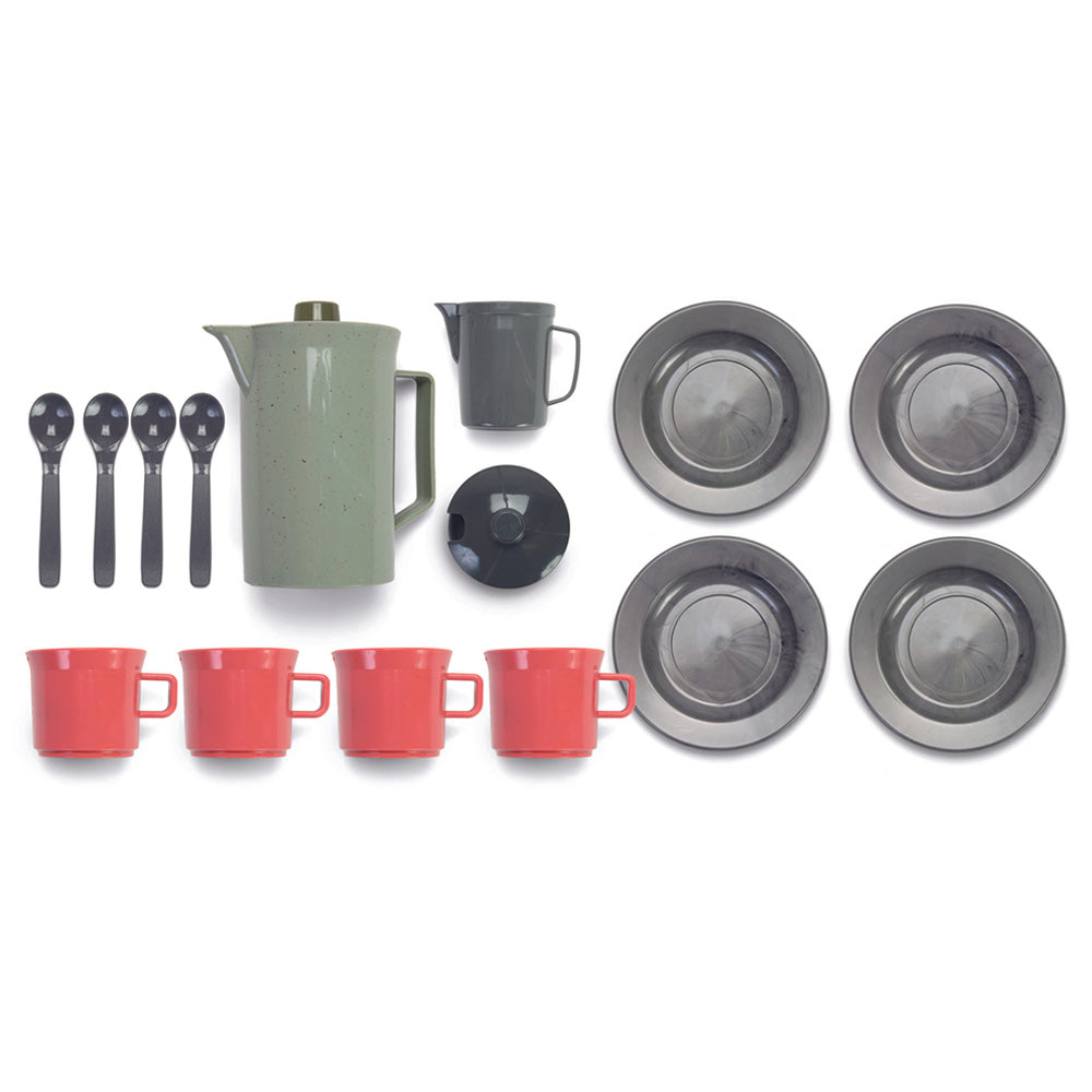 Buy Dantoy Greenbean Recycled Plastic Coffee Set | Yallatoys.com