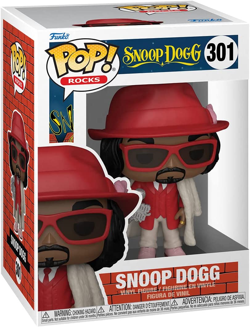 Buy Funko POP Rocks Snoop Dogg with Fur Coat | Yallatoys.com