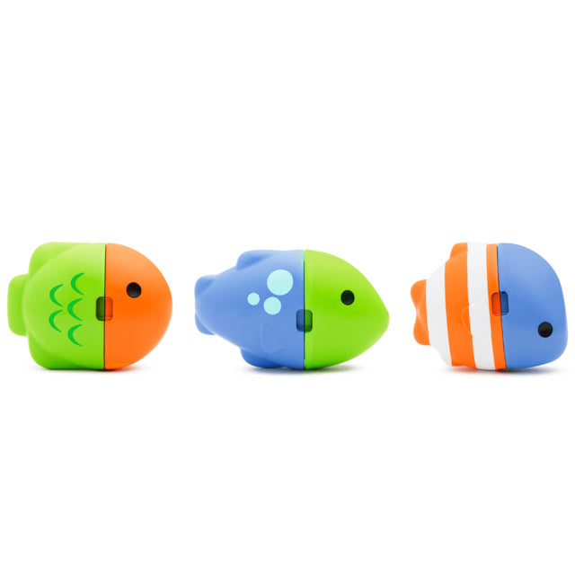 Munchkin Colour Magic  Colour Change Fish Bath Toys Munchkin Yallatoys