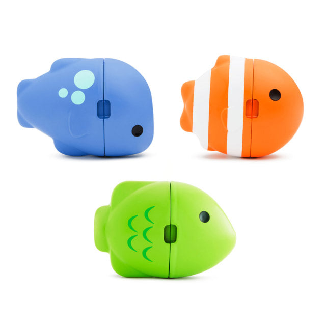 Munchkin Colour Magic  Colour Change Fish Bath Toys Munchkin Yallatoys