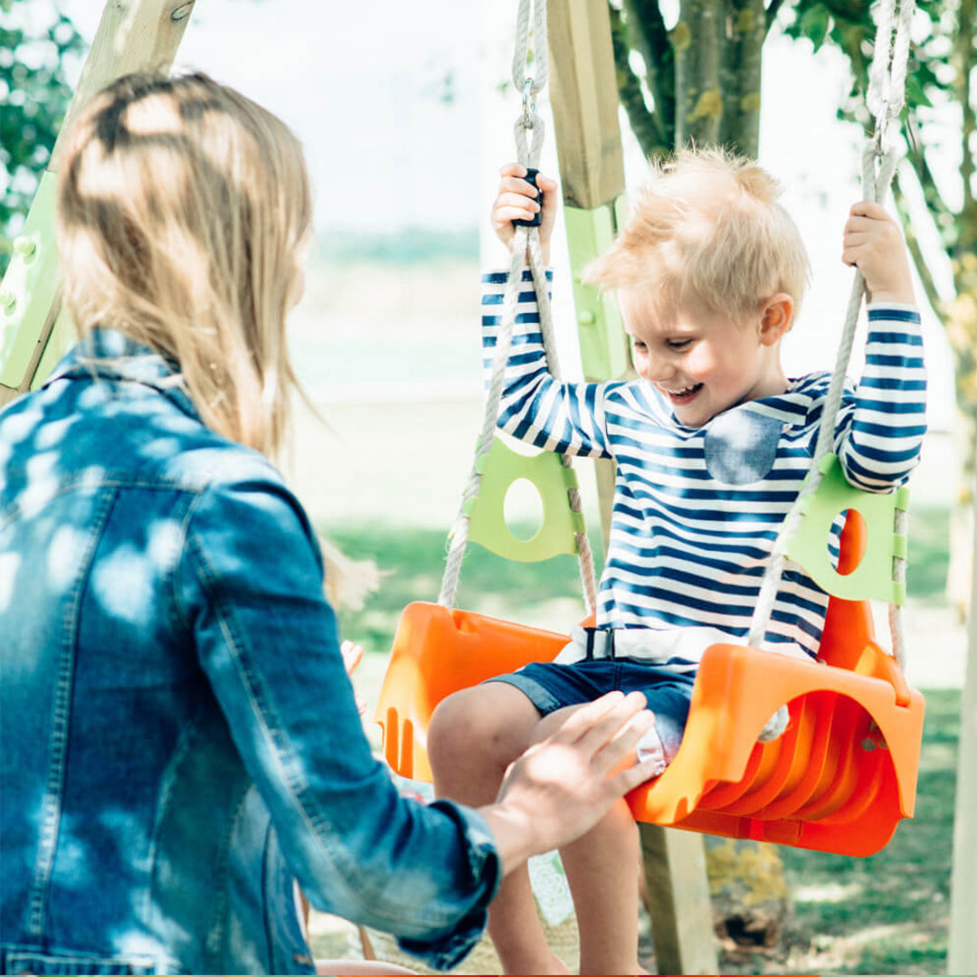 Buy Plum Wooden Growing Swing Set | Yallatoys.com