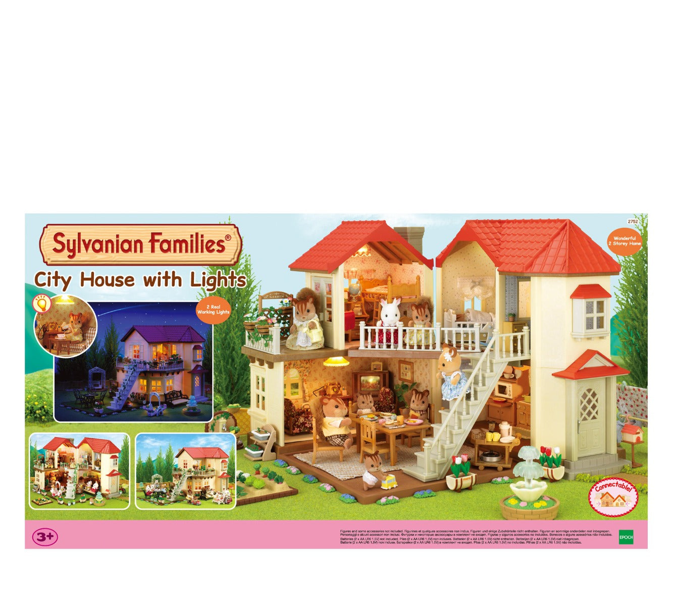 Buy Sylvanian Families City House With Lights | Yallatoys.com