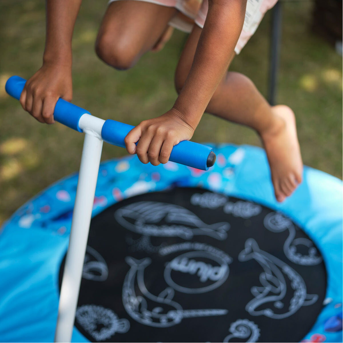 Buy Plum Print & Sound Bouncer Trampoline | Yallatoys.com