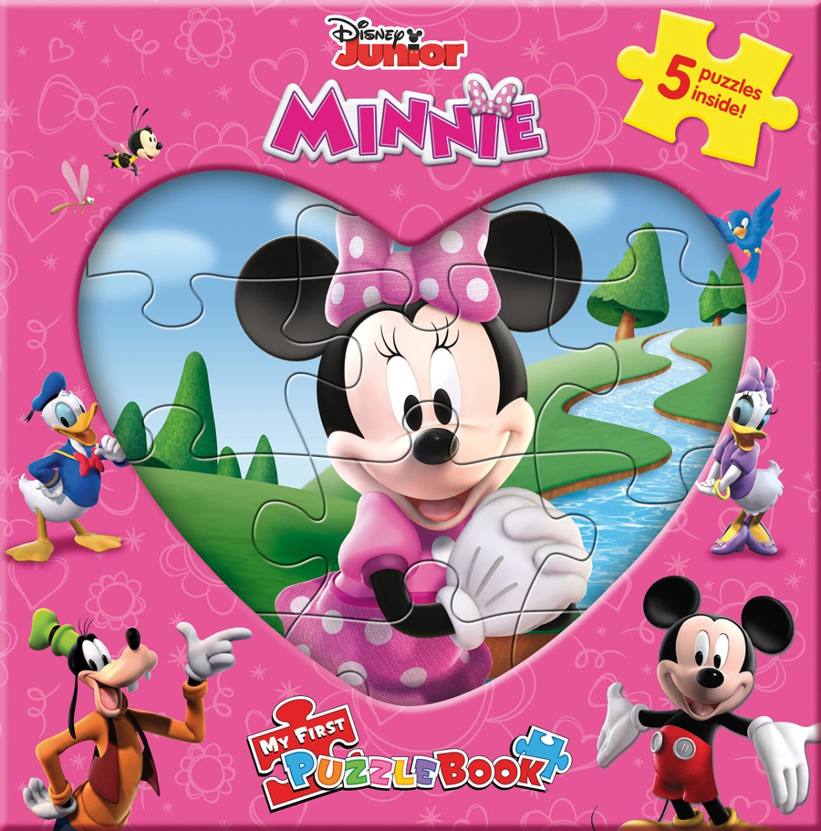 Buy Phidal Disney Minnie My First Puzzle Book | Yallatoys.com