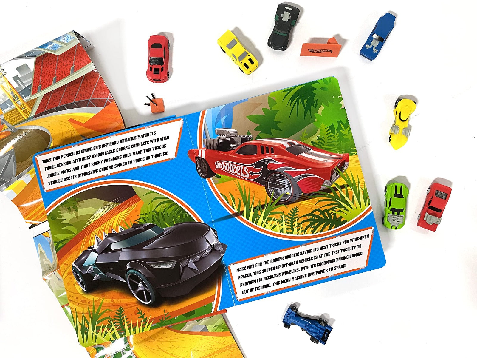 Buy Phidal Hot Wheels My Busy Book with 10 Cars | Yallatoys.com