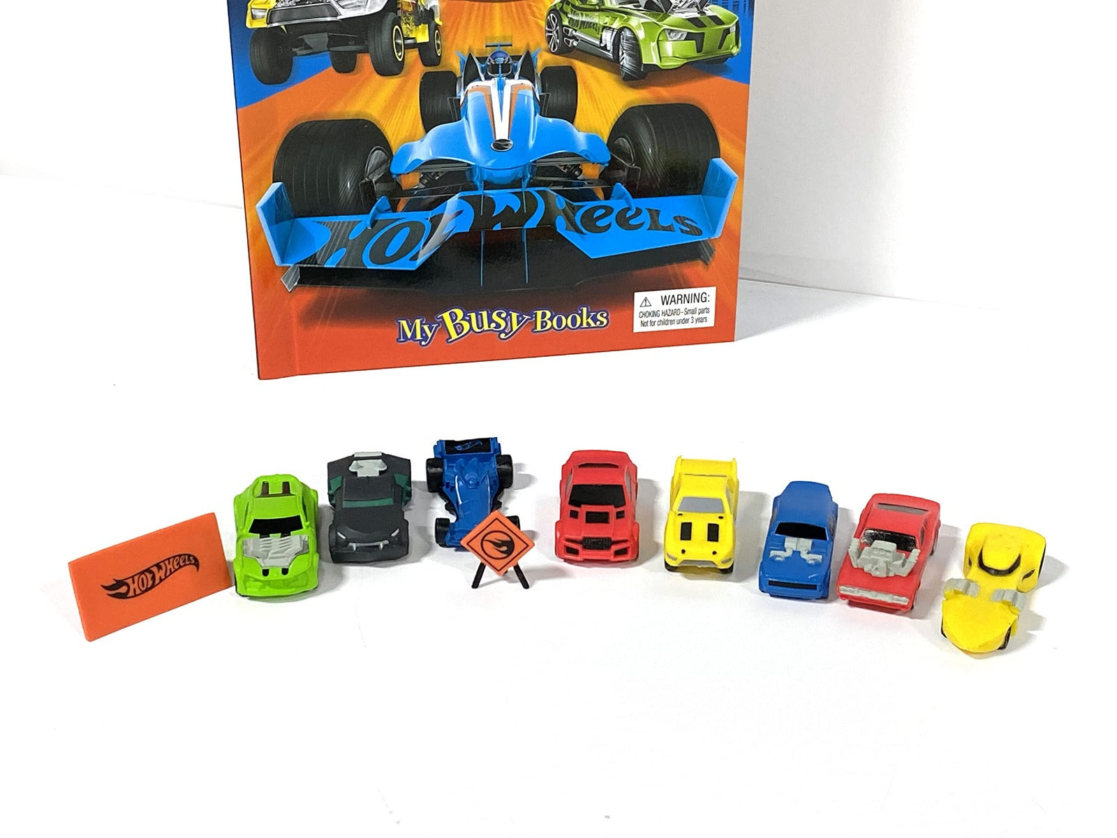 Buy Phidal Hot Wheels My Busy Book with 10 Cars | Yallatoys.com