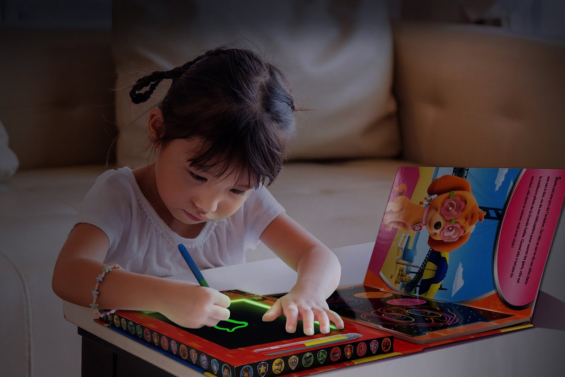 Buy Phidal Disney Princess Read & Glow Activity Book | Yallatoys.com