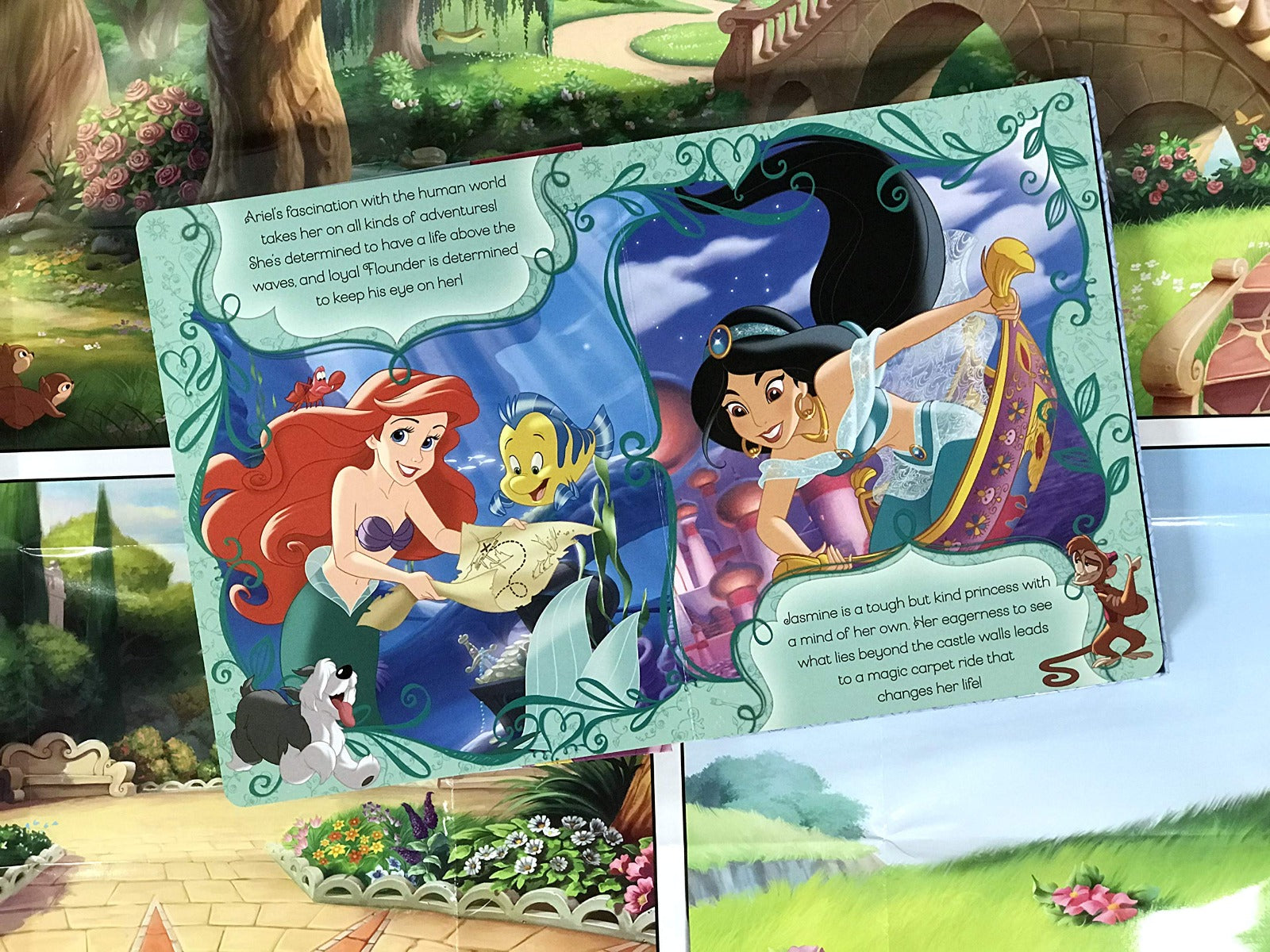 Buy Phidal Disney Princess Great Adventures My Busy Books with 10 Figurines | Yallatoys.com