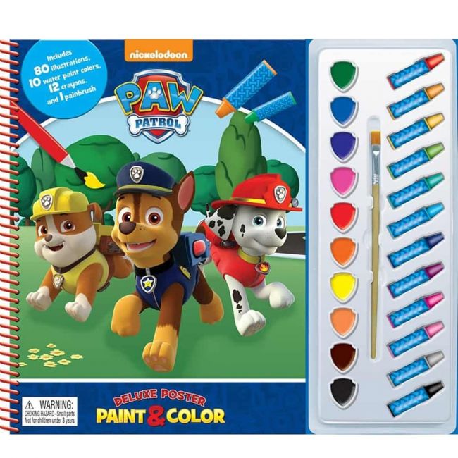 Buy Phidal Paw Patrol Deluxe Poster Paint & Colour | Yallatoys.com