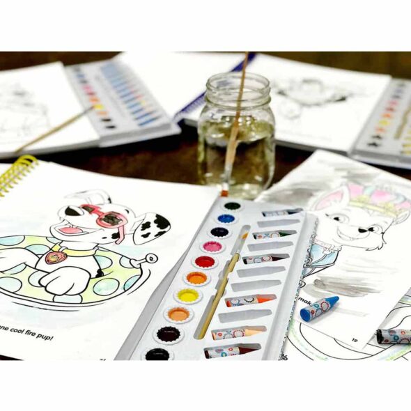 Buy Phidal Paw Patrol Deluxe Poster Paint & Colour | Yallatoys.com