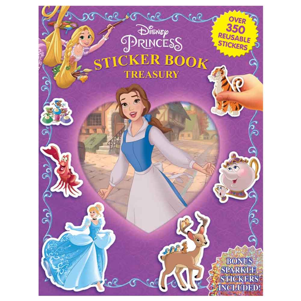 Buy Phidal Disney Princess Sticket Book Treasury 2017 350 stickers | Yallatoys.com