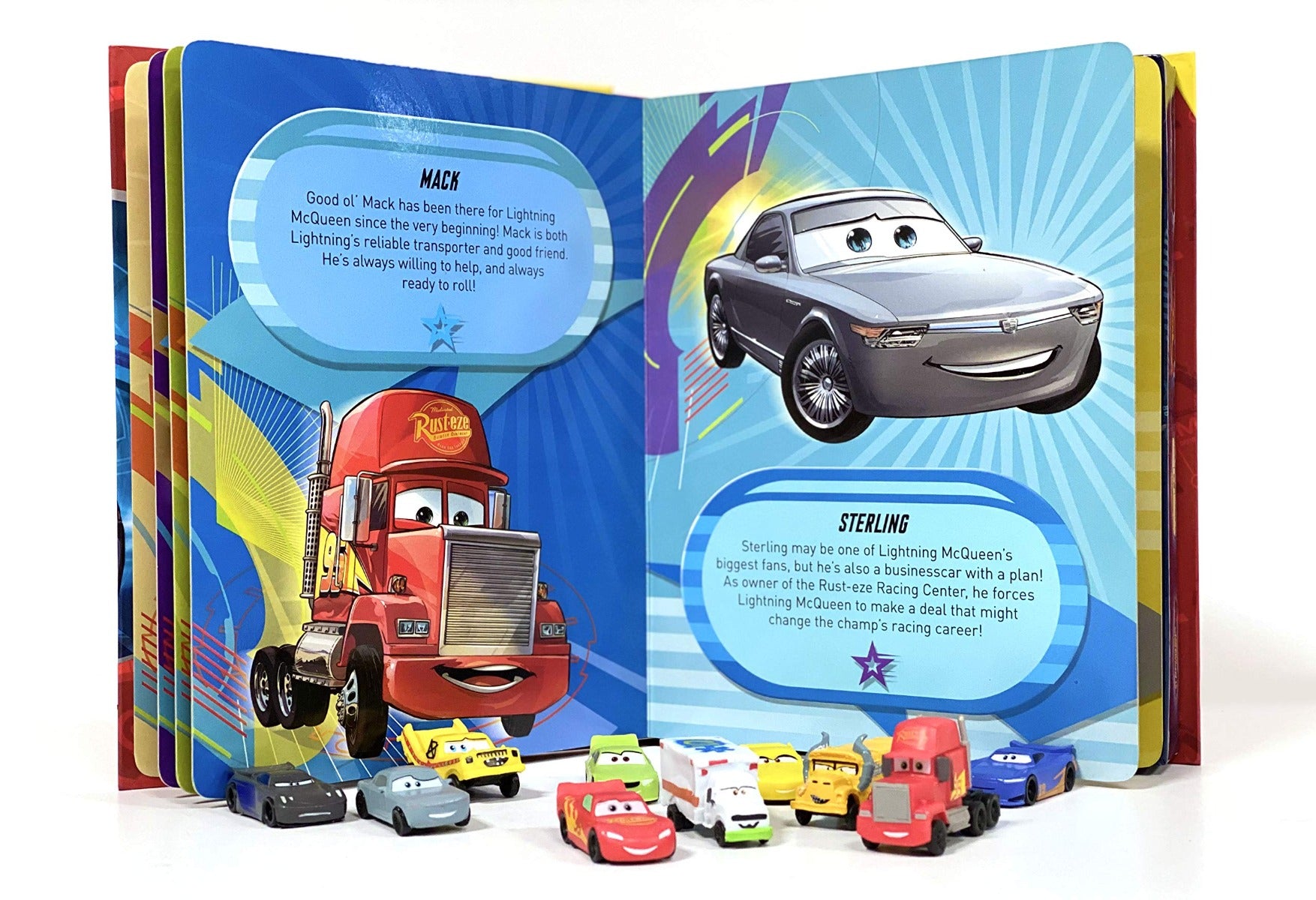 Buy Phidal Disney Pixar Cars 3 My Busy Book with 10 Cars | Yallatoys.com