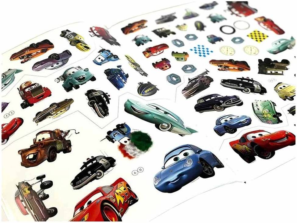 Buy Phidal Disney Cars Sticker Book Treasury with 350 stickers | Yallatoys.com