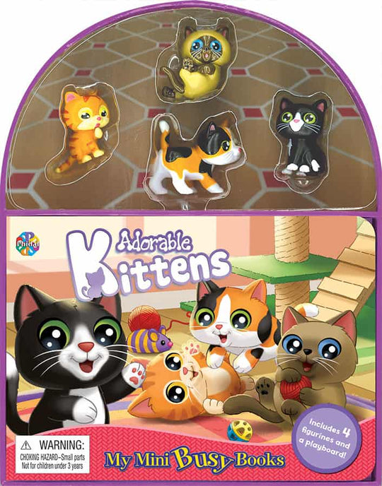 Buy Phidal Adorable Kittens Mini Busy Books | Yallatoys.com