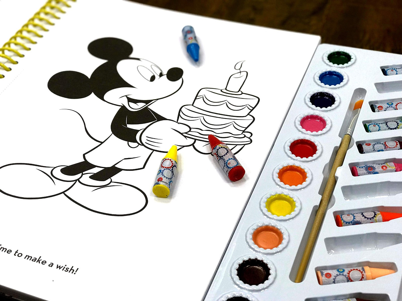 Buy Phidal Disney Mickey Deluxe Poster Paint & Color | Yallatoys.com