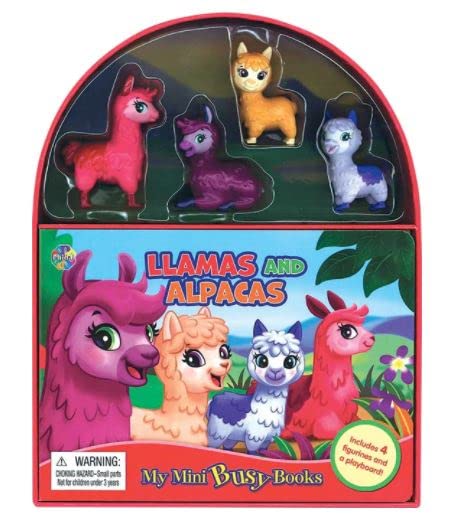 Buy Phidal Llamas and Alpacas My Mini Busy Book | Yallatoys.com