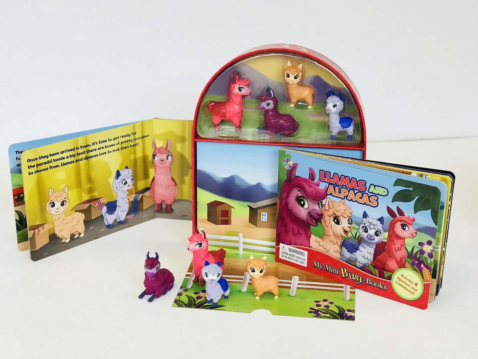 Buy Phidal Llamas and Alpacas My Mini Busy Book | Yallatoys.com