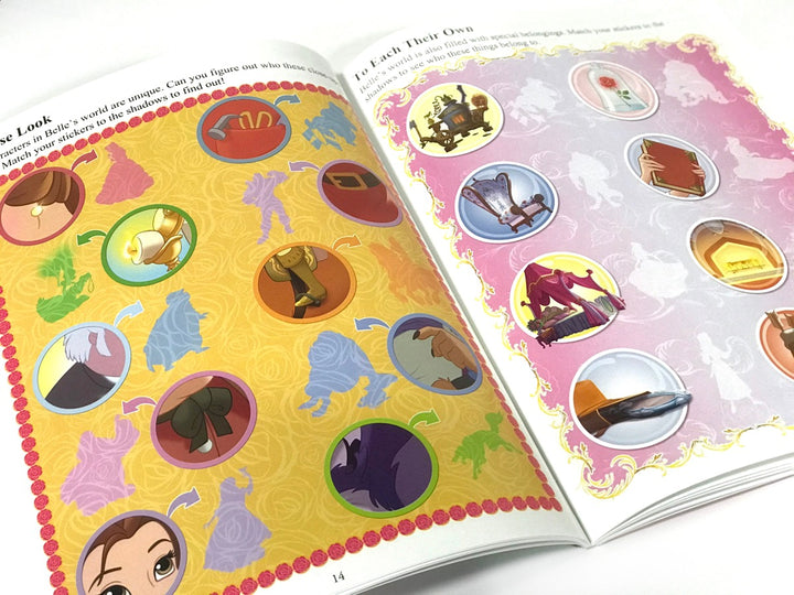 Buy Phidal Disney Princess Sticker Book Treasury 2020 350 stickers | Yallatoys.com