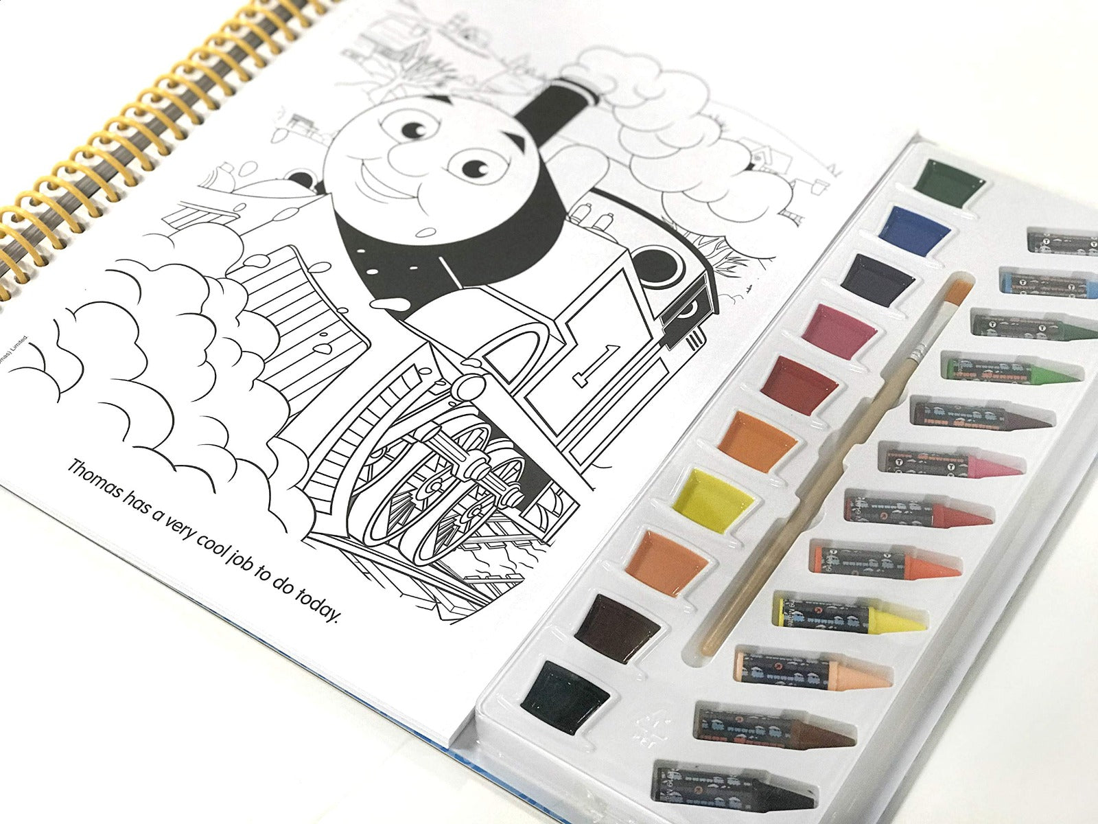 Buy Phidal Thomas Deluxe Poster Paint & Color Activity Kit | Yallatoys.com