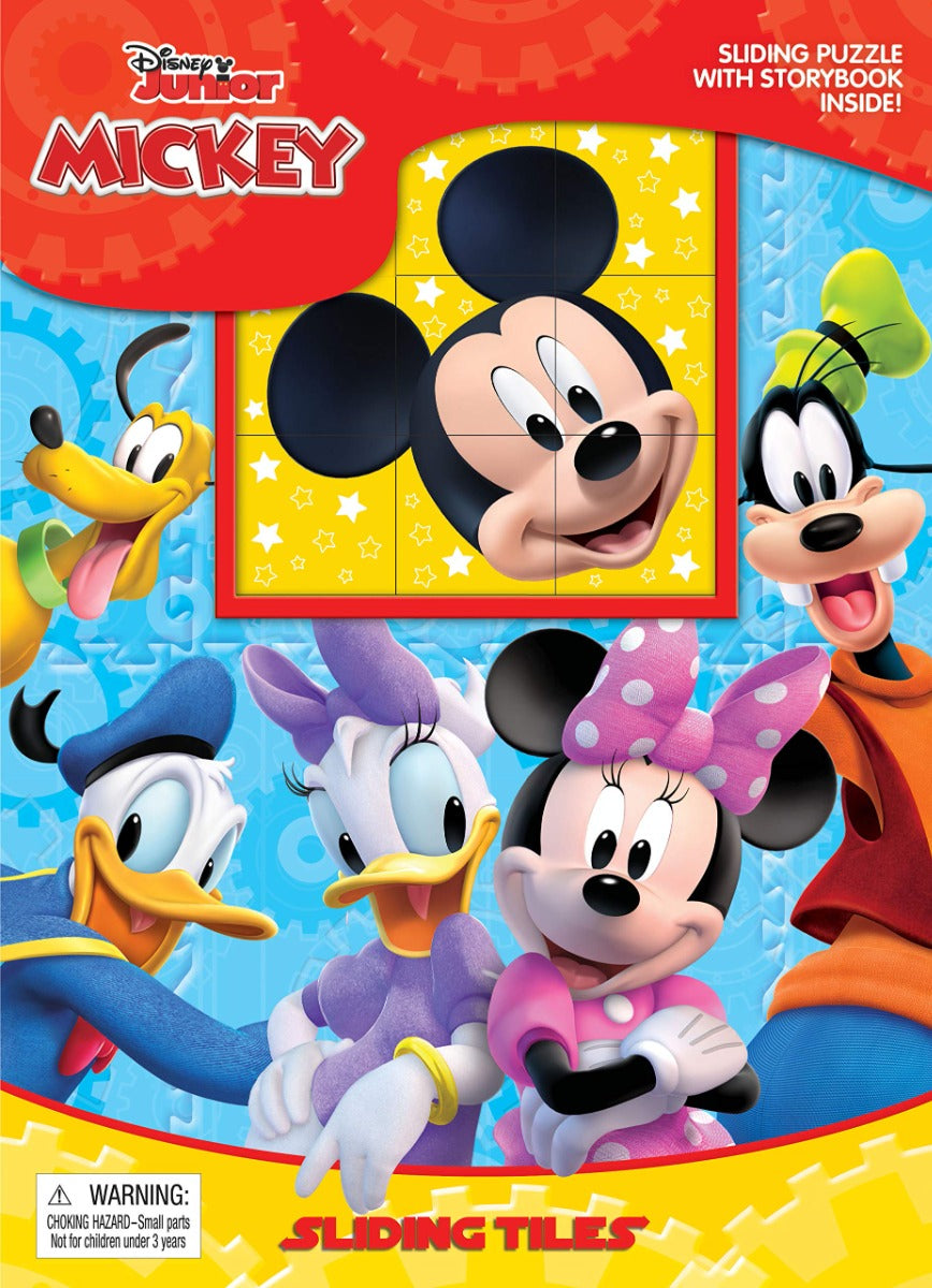 Buy Phidal Disney Mickey Clubhouse Sliding Tiles Board Book | Yallatoys.com