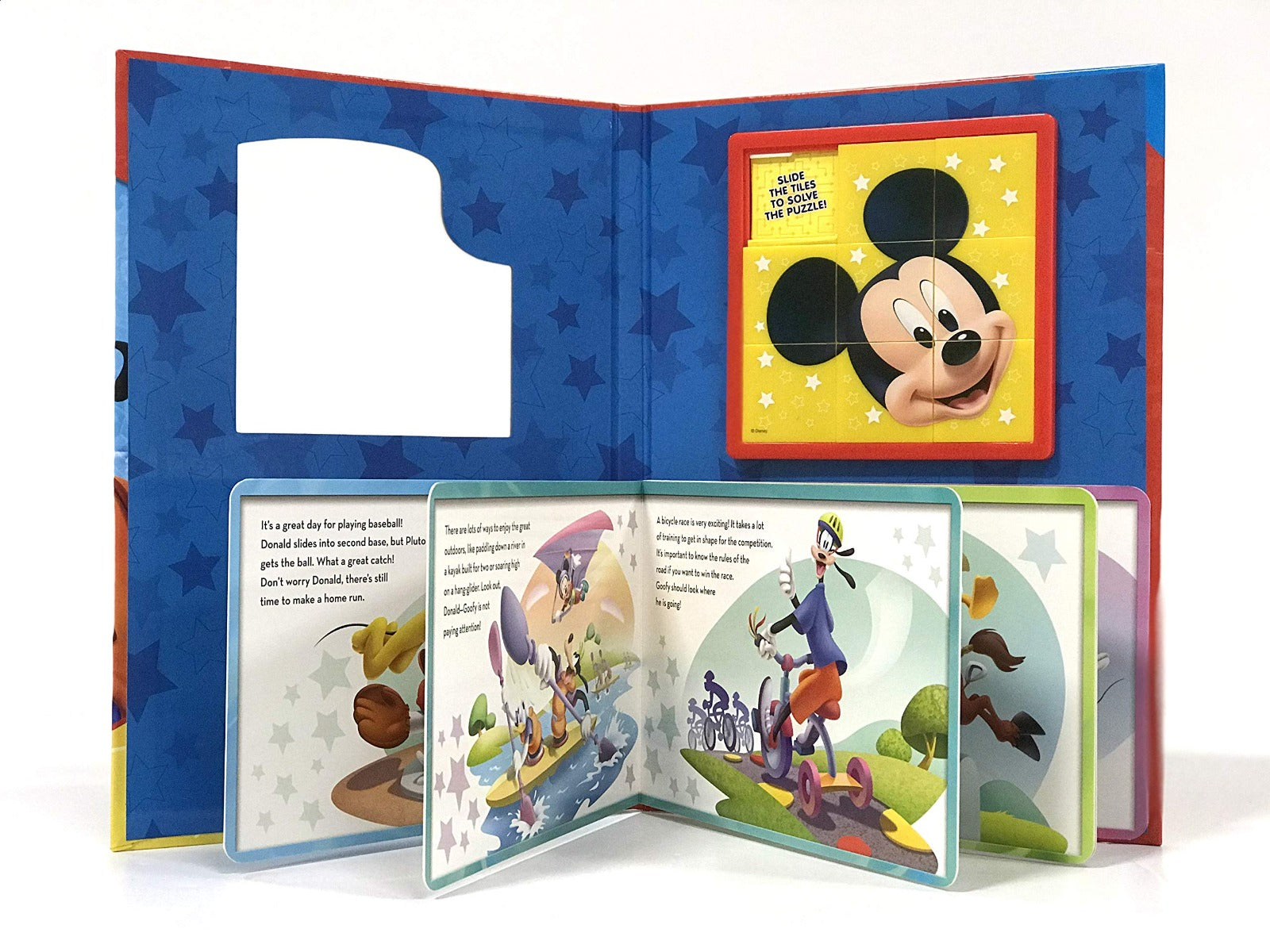 Buy Phidal Disney Mickey Clubhouse Sliding Tiles Board Book | Yallatoys.com