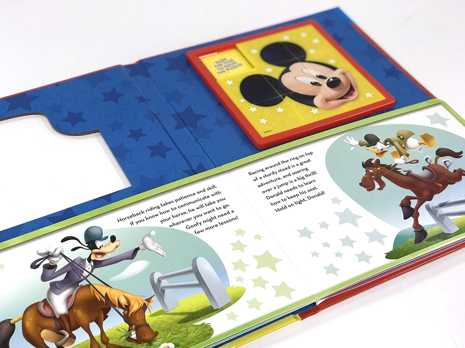 Buy Phidal Disney Mickey Clubhouse Sliding Tiles Board Book | Yallatoys.com
