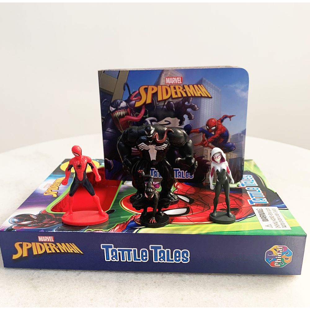 Buy Phidal Marvel Spiderman Classic Tattle Tales Story Book With Figures | Yallatoys.com