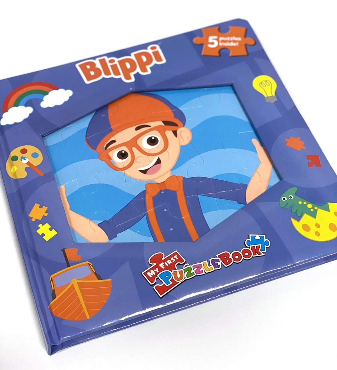 Buy Phidal Moonbug Blippi My First Puzzle Book | Yallatoys.com