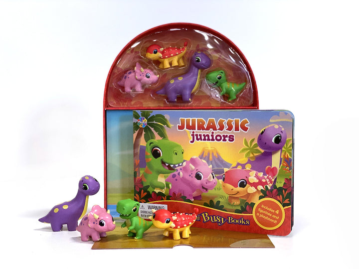 Buy Phidal Dinos Jurrassic Juniors My Mini Busy Books | Yallatoys.com