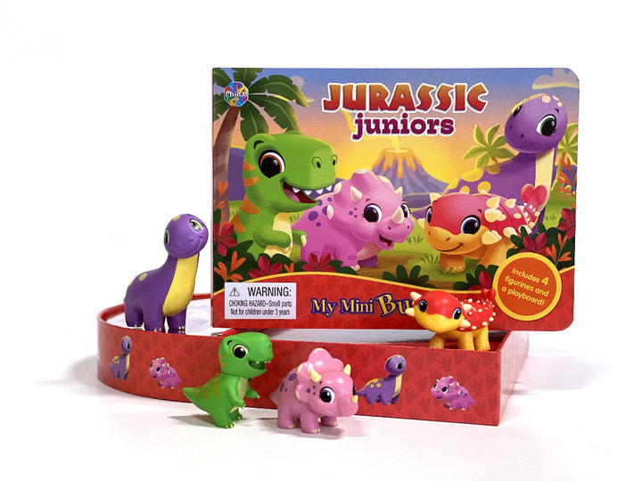 Buy Phidal Dinos Jurrassic Juniors My Mini Busy Books | Yallatoys.com