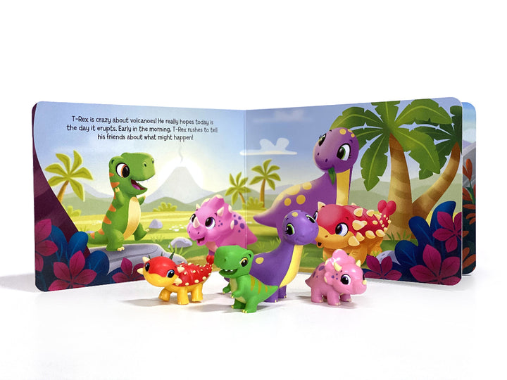 Buy Phidal Dinos Jurrassic Juniors My Mini Busy Books | Yallatoys.com