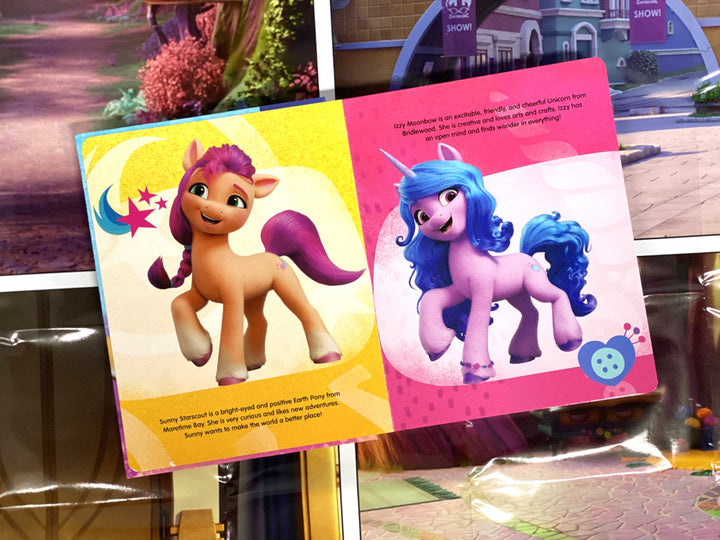 Buy Phidal My Little Pony My Busy Books with 10 Figurines | Yallatoys.com