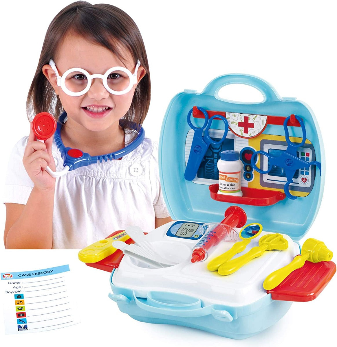 Buy Playgo My Carry Along Medical Centre 20Pcs | Yallatoys.com