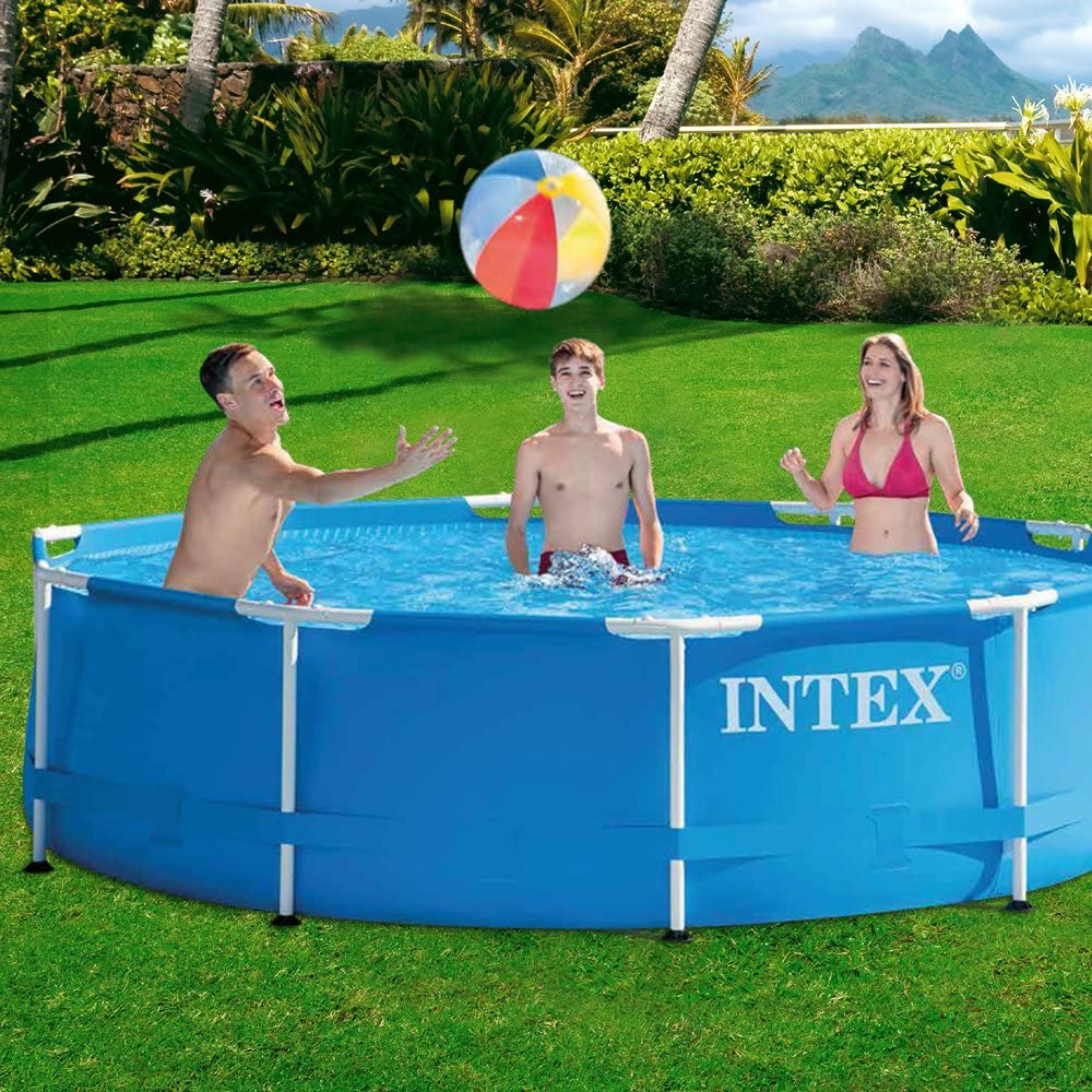 Buy Intexmetal Frame Pool Set 3.05m x 0.76m (Free Installation in 24hrs) | Yallatoys.com