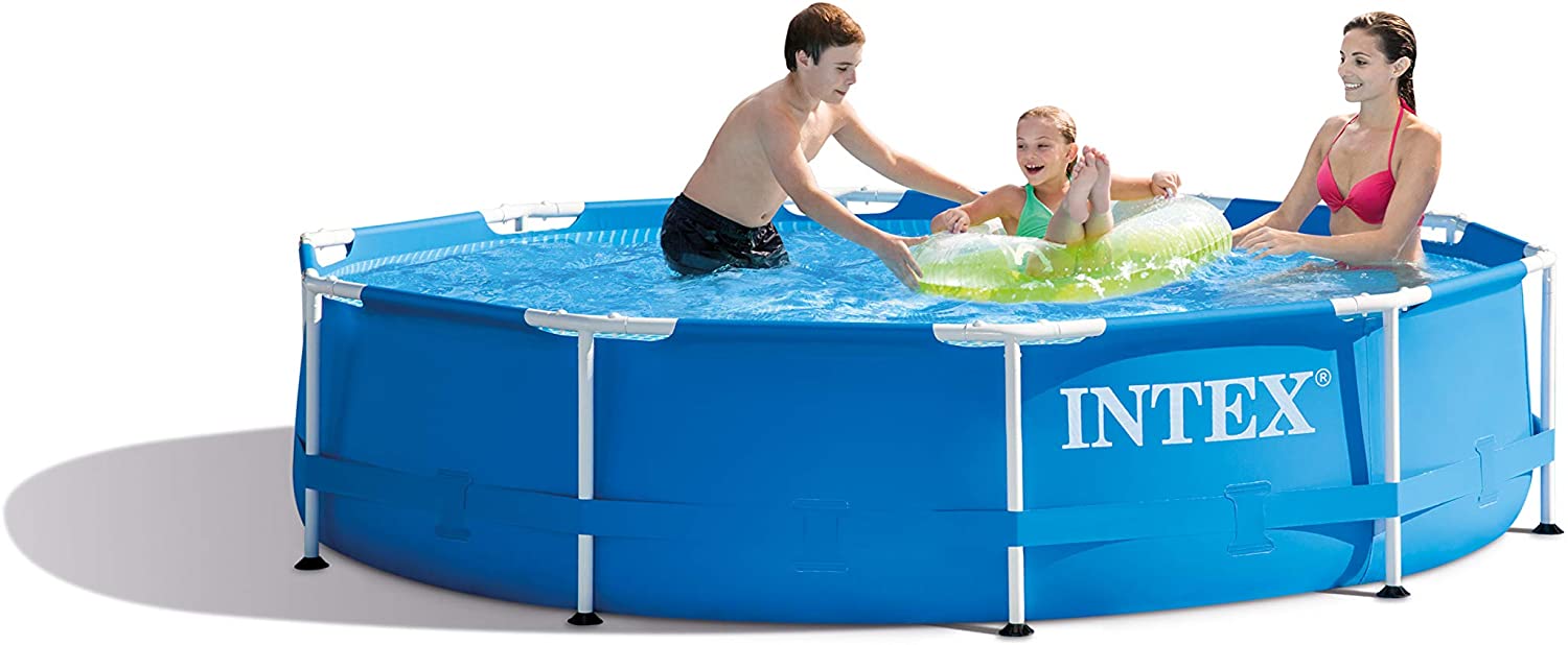 Buy Intexmetal Frame Pool Set 3.05m x 0.76m (Free Installation in 24hrs) | Yallatoys.com