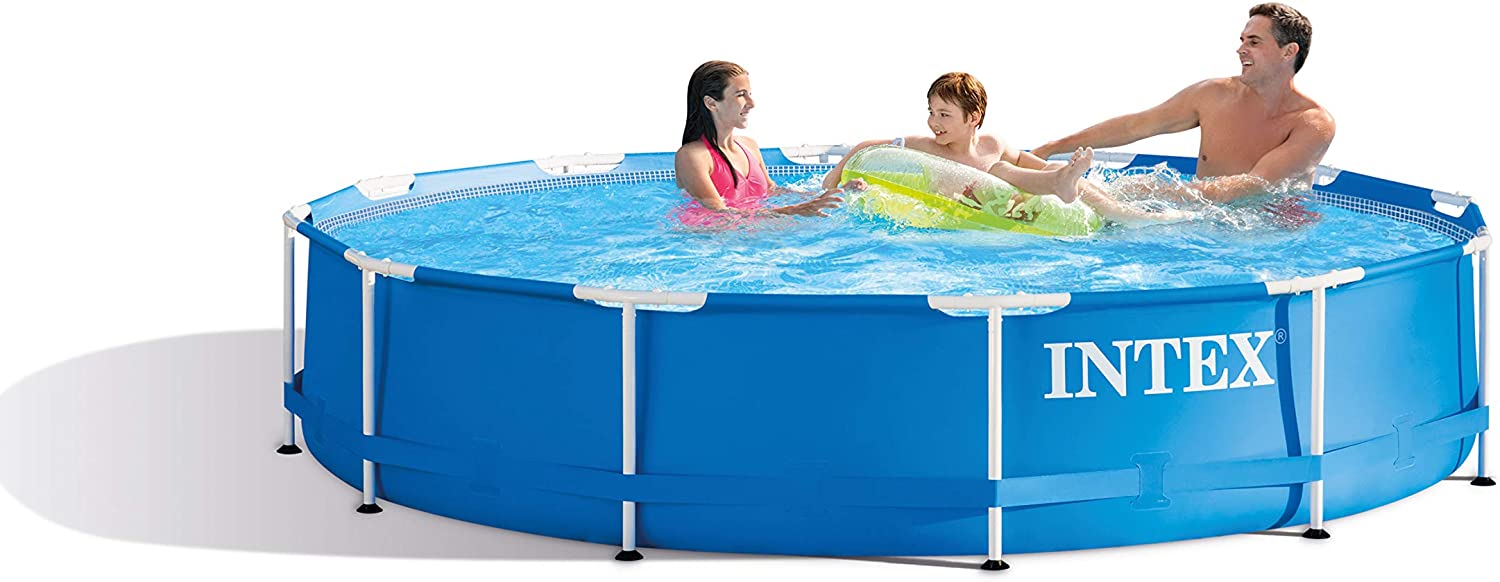 Buy Intex Family Sizemetal Frame Pool 3.6m x 0.76m (Free Installation in 24hrs) | Yallatoys.com