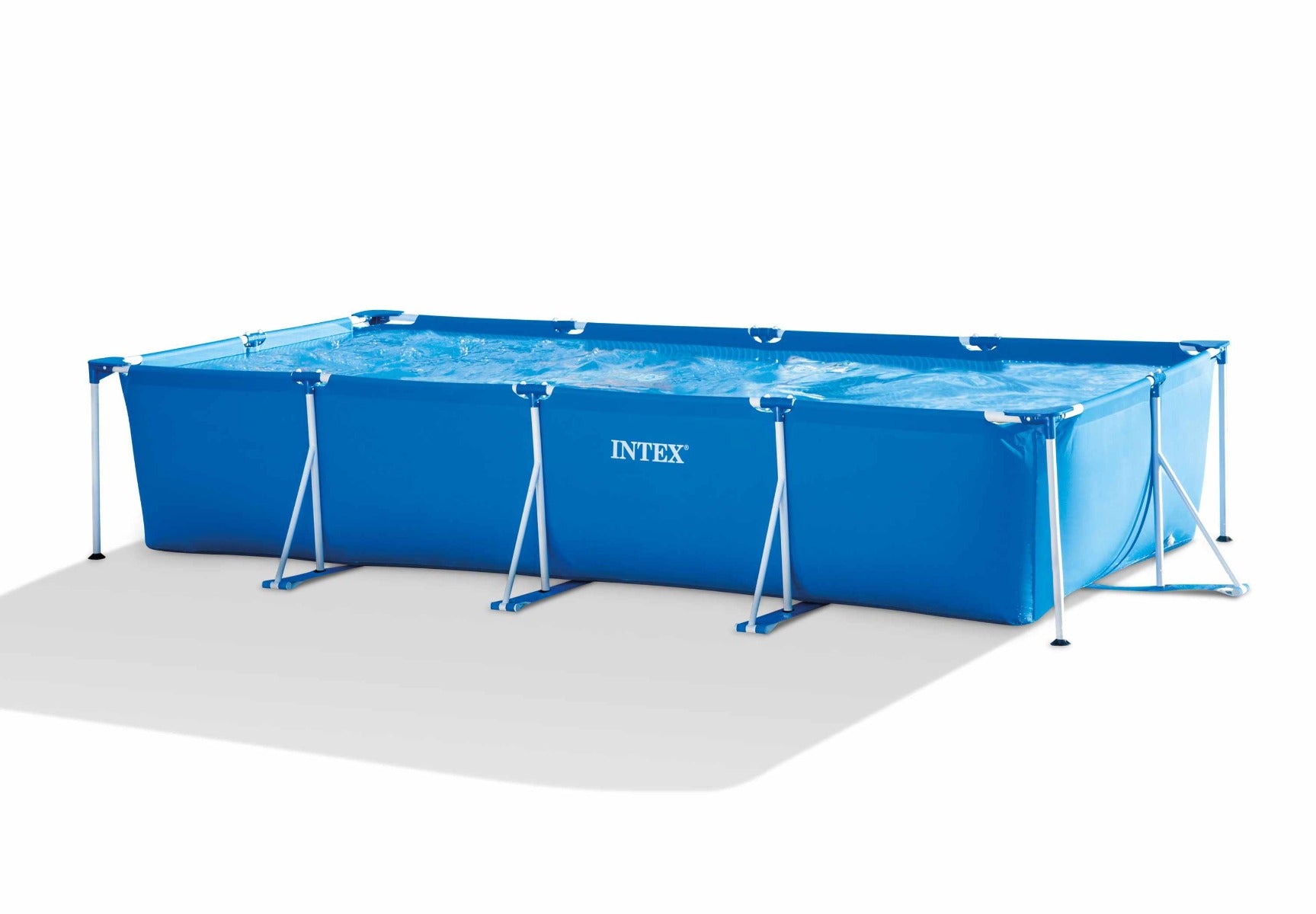 Buy Intex Rectangular Outdoor Pool Frame 4.5m x 2.2m x 0.84m (Free Installation in 24hrs) | Yallatoys.com