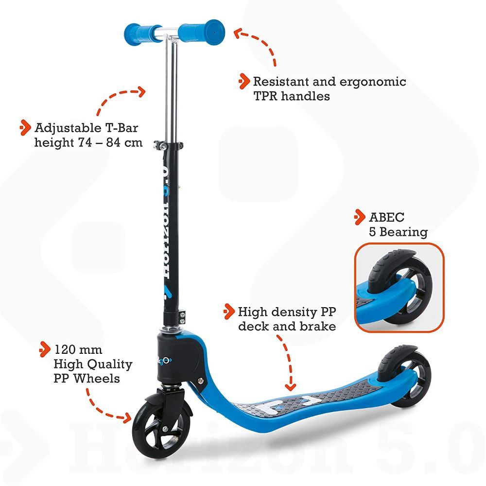 Buy Mondo On & Go Scooter 2 Wheel Horizon Blue | Yallatoys.com