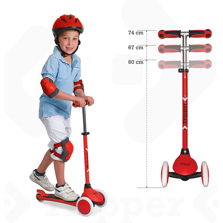 Buy Mondo On & Go Scooter 3 wheel Tripper Red | Yallatoys.com