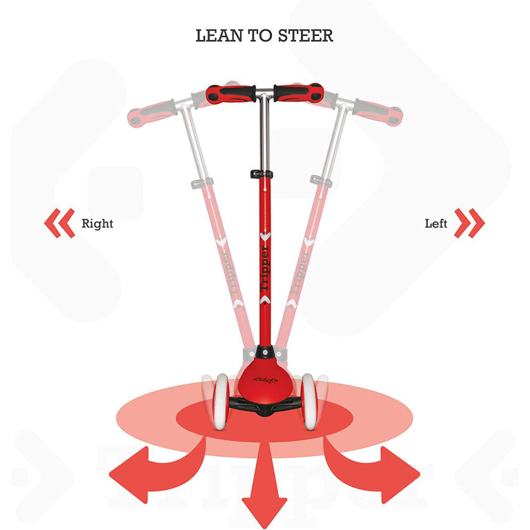 Buy Mondo On & Go Scooter 3 wheel Tripper Red | Yallatoys.com