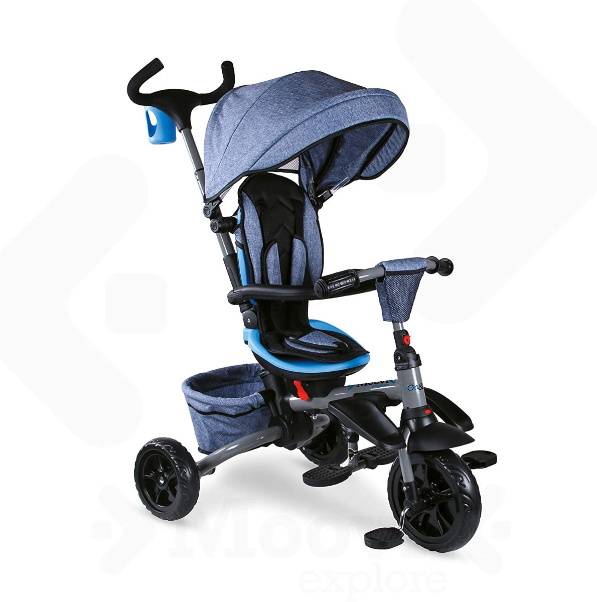 Buy Mondo On & Go Trike Explore Blue | Yallatoys.com