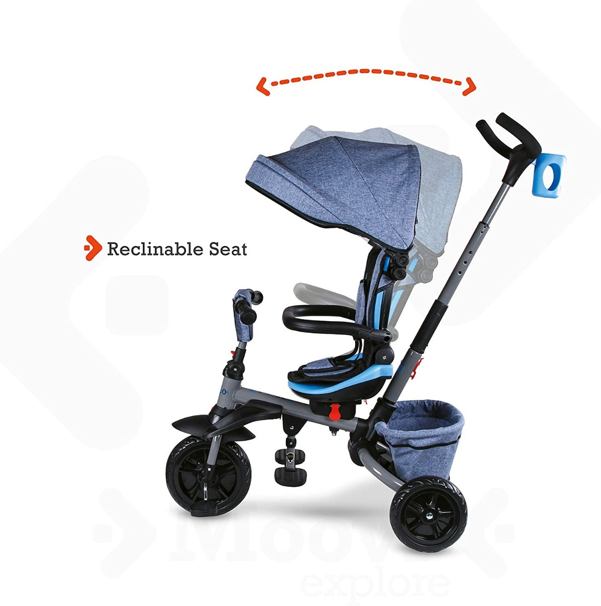 Buy Mondo On & Go Trike Explore Blue | Yallatoys.com