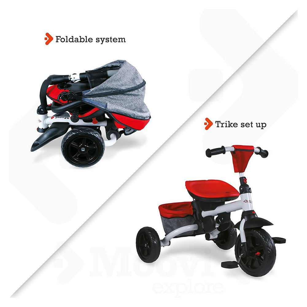 Buy Mondo On & Go Trike Explore Red | Yallatoys.com