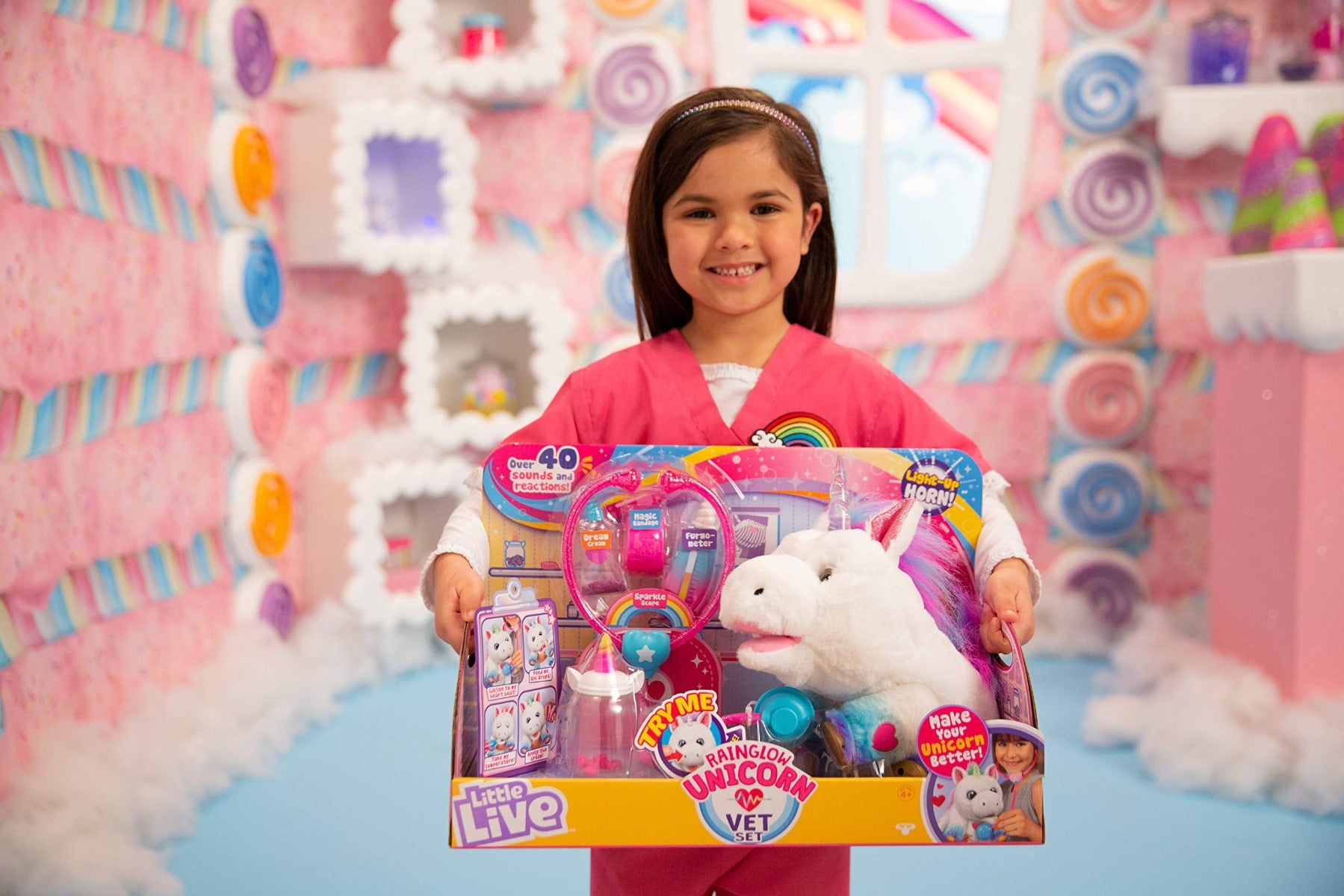 Buy Little Live Pets Rainglow Unicorn Vet Set | Yallatoys.com