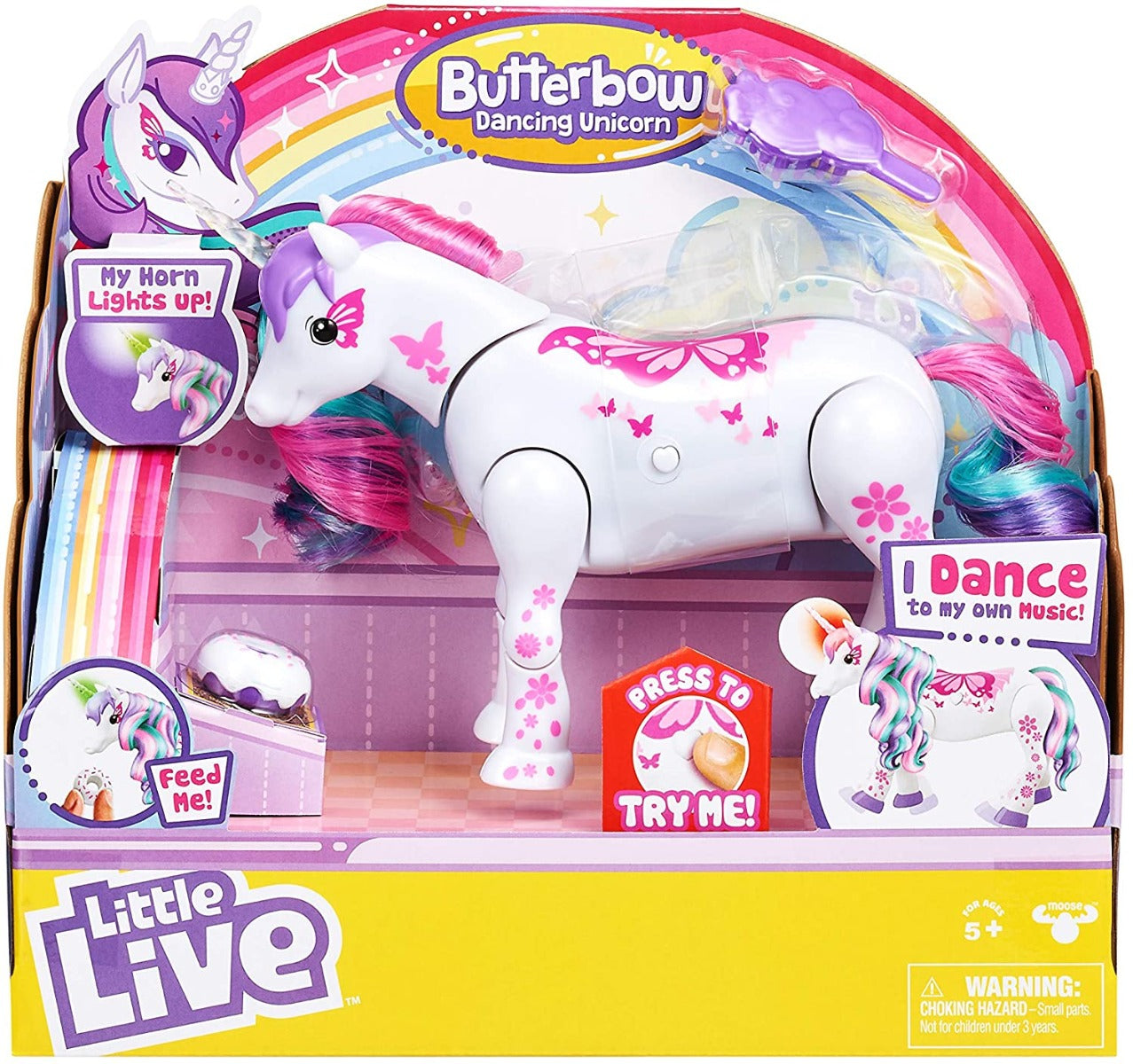 Buy Little Live Pets Butterbow Dancing Unicorn | Yallatoys.com