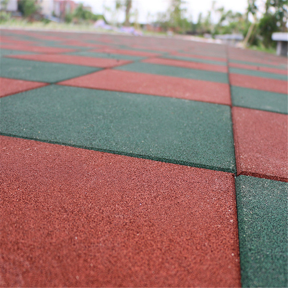 Buy Non-Slip Rubber Flooring Tile - Red | Yallatoys.com