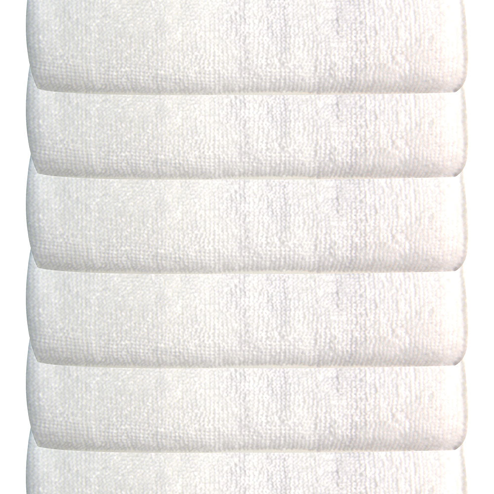 Baby Works Bamboo Washcloths Pack Of 6 Baby Works Yallatoys